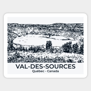 Val-des-Sources - Québec Magnet
